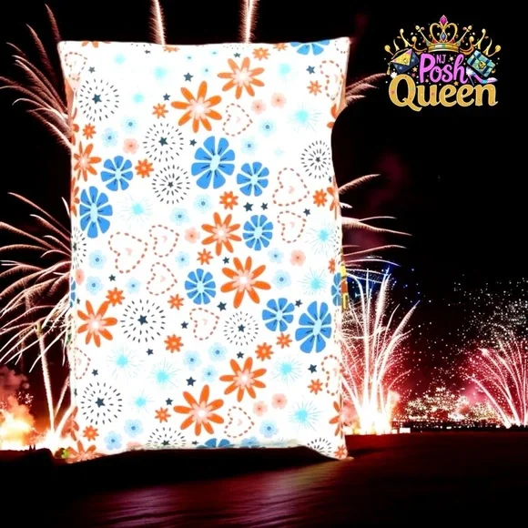 Fireworks 🎆 Poly Mailers 12x15.5 Pack of 25 - Picture 3 of 11
